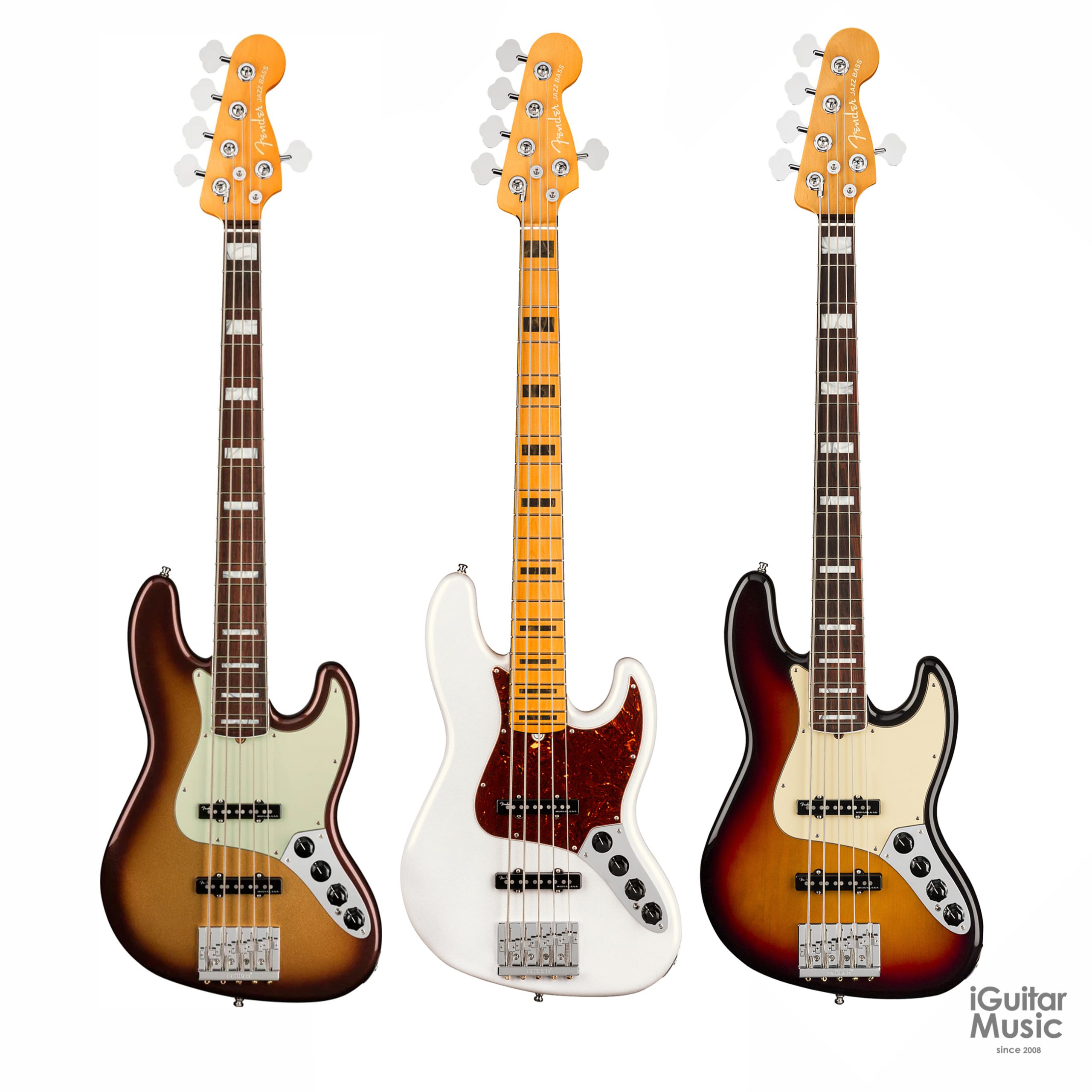 Ultra　Fender　iGuitar　Bass　American　–　ไอกีตาร์　Jazz　V　Music