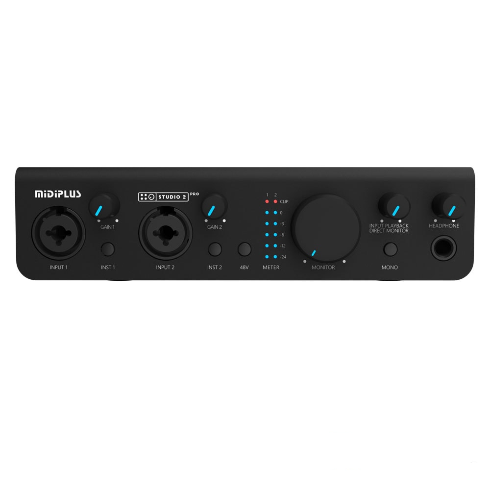  midiplus Studio M USB Audio Interface : Musical Instruments