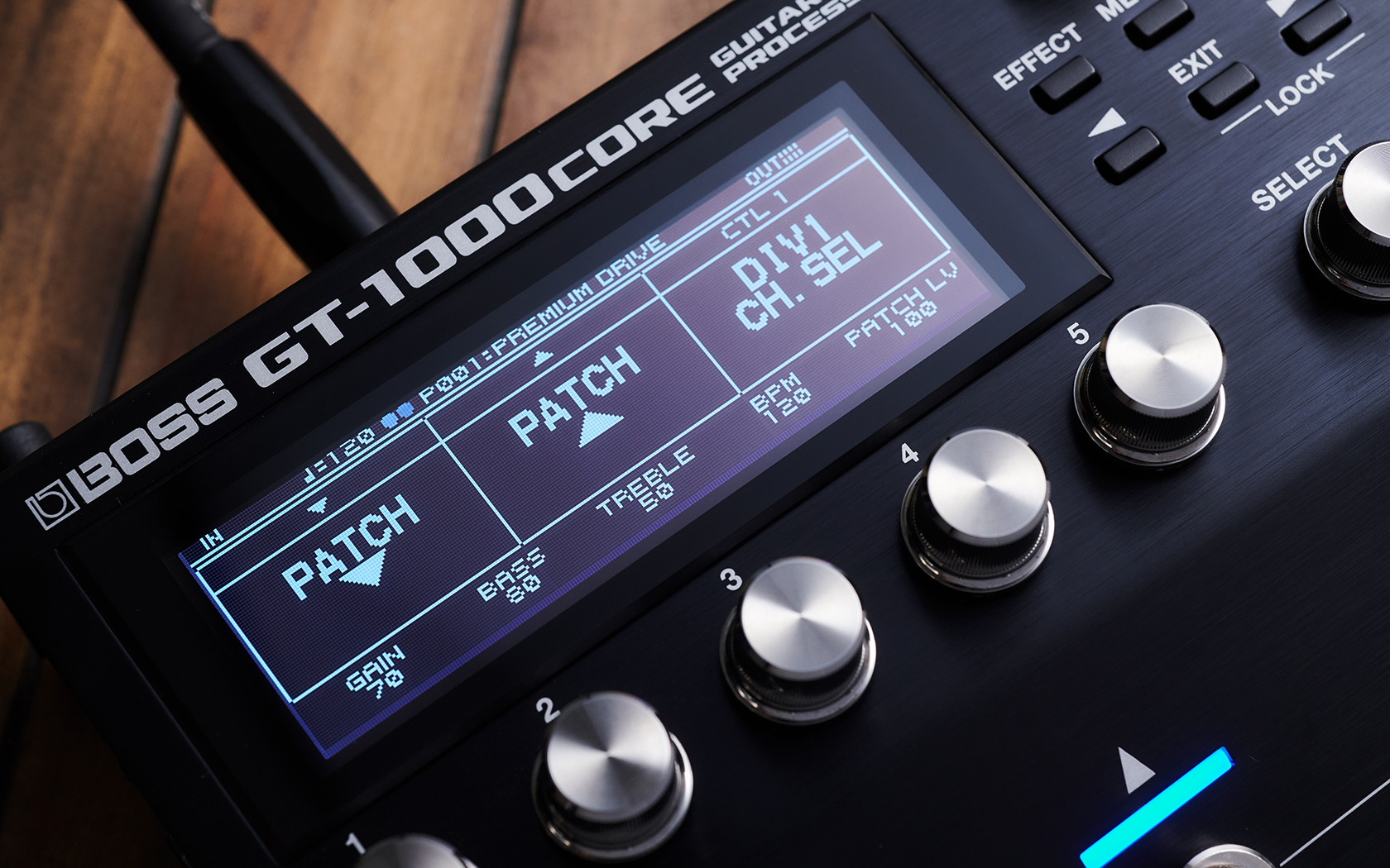 Boss GT-1000CORE Guitar Effects Processor – ไอกีตาร์ iGuitar Music
