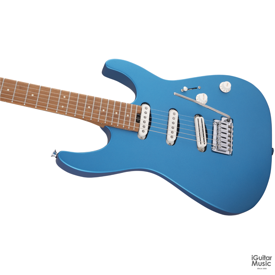 Charvel　Electric　Maple　Pro-Mod　iGuitar　DK22　–　Fingerboard　2PT　SSS　CM　Caramelized　Blue　ไอกีตาร์　Music