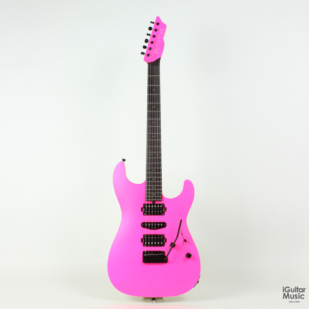 SAITO GUITARS S-622 HSH Ash Matching Head [Dot Inlay] – Roxy Pink 